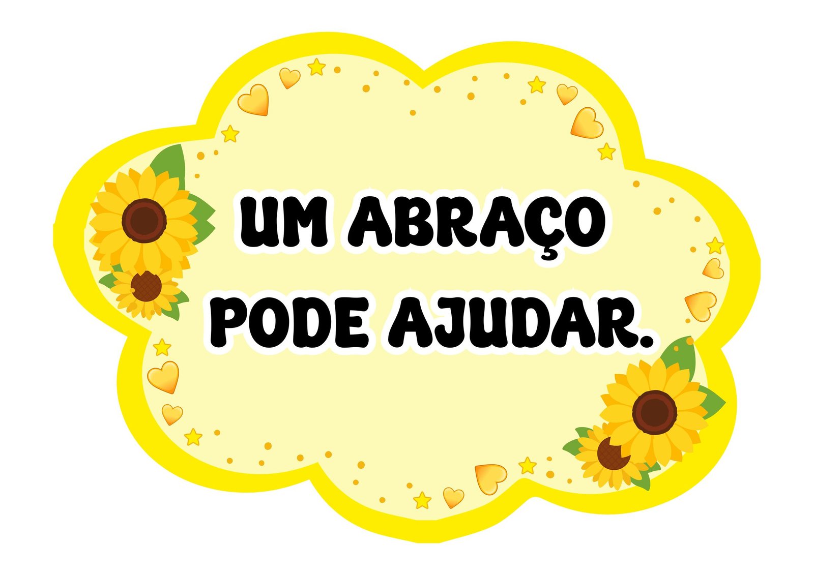 Plaquinhas Setembro Amarelo para Imprimir ensino fundamental página 7